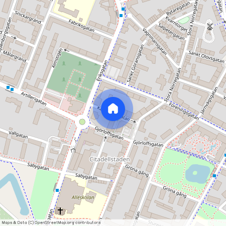 Karmelitergatan, Landskrona