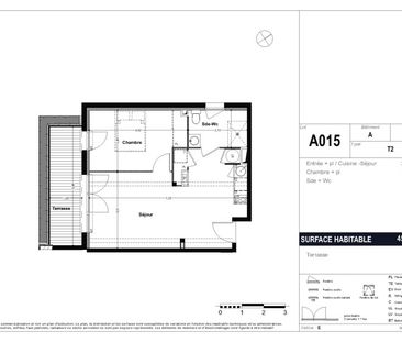 Location Appartement 2 pièces 45m² ST JORY 31790 - Photo 2