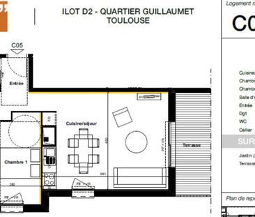 location Appartement T3 DE 63.4m² À TOULOUSE - Photo 4