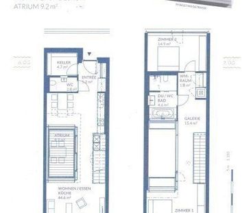 3.5 Zimmer, 107 m², 6. Stock - Foto 3