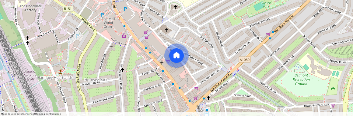 High Road, N22, Wood Green, London, N22