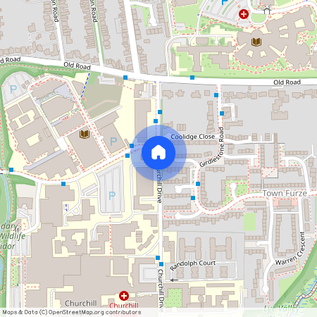 Churchill Drive, Oxford, Oxfordshire, OX3