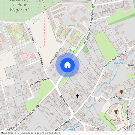 ul. kard. Stefana Wyszyńskiego, Łańcut, łańcucki, podkarpackie