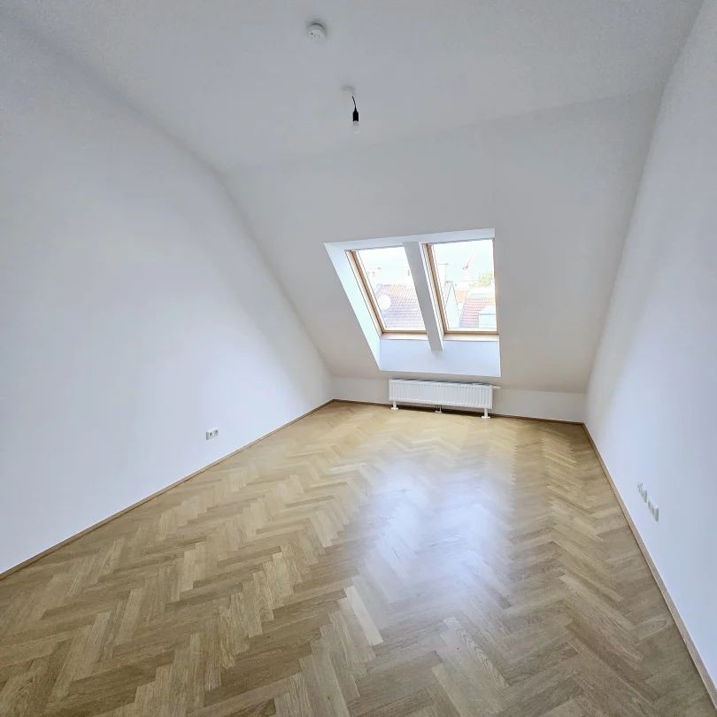 Unbefristet! Exklusive 4 Zimmer DG Wohnung mit herrlicher 59 m² Dachterrasse in der Neustiftgasse - Foto 1