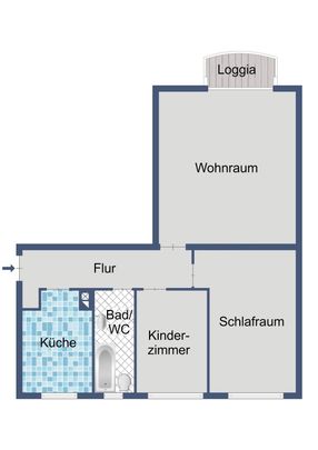 Familienwohnung in Eschersheim sucht Nachmieter! - Foto 1