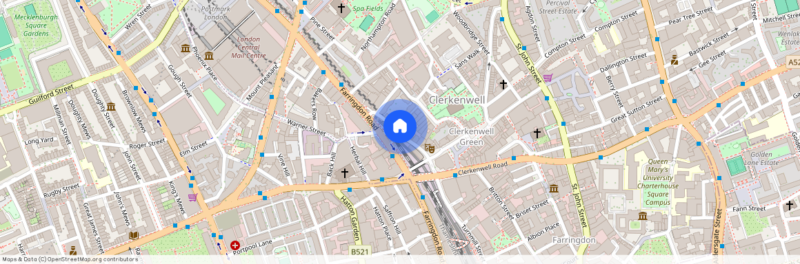 Farringdon Lane, London EC1R