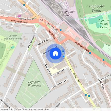 North Hill, Highgate, N6