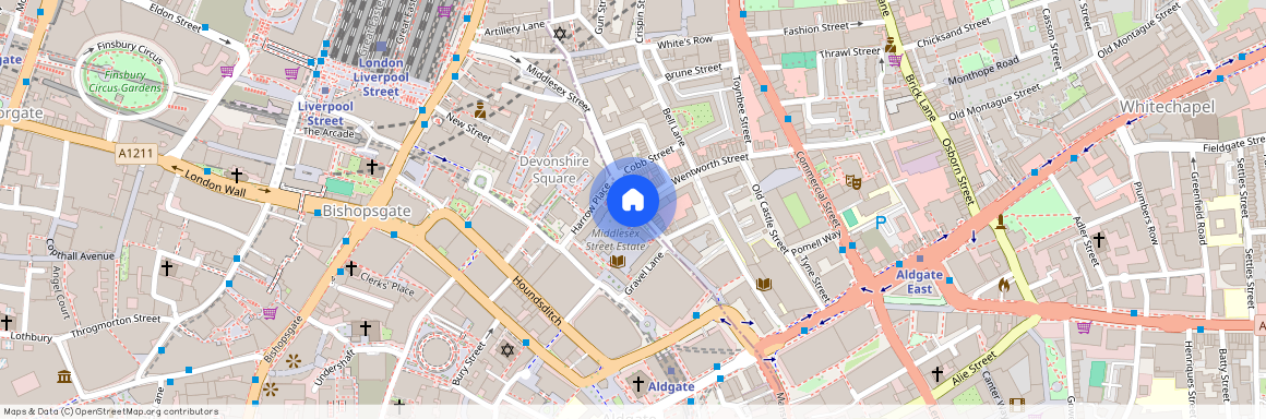 Petticoat Square, Spitalfields, London E1 7EB