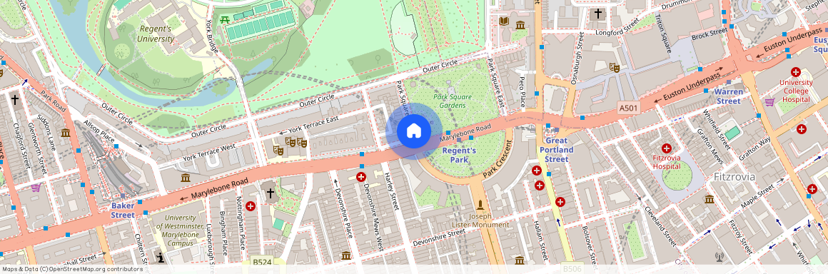 Park Square West, Regents Park, London, NW1