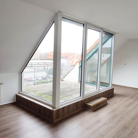 2-Raum-DG-Wohnung mit Balkon und Terasse - Foto 3