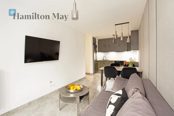 Nowoczesne dwupokojowe mieszkanie przy Rydlówce w Krakowie - Zdjęcie 1