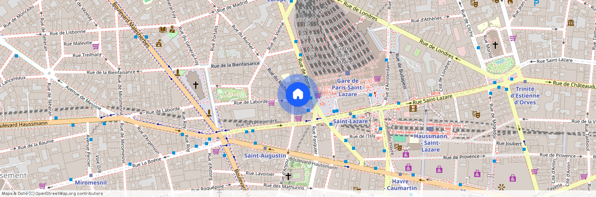 Appartement à louer rue du Rocher, Paris 8ème