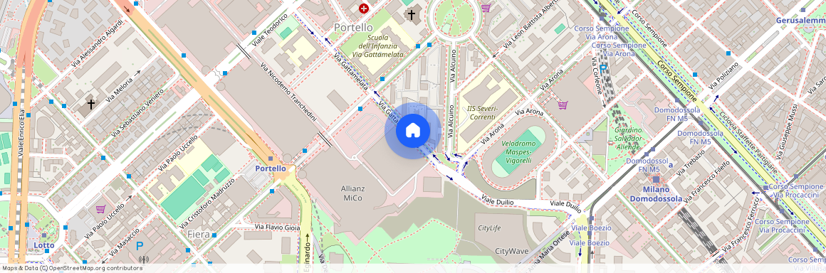 Via Erasmo Gattamelata, Włochy, Milan