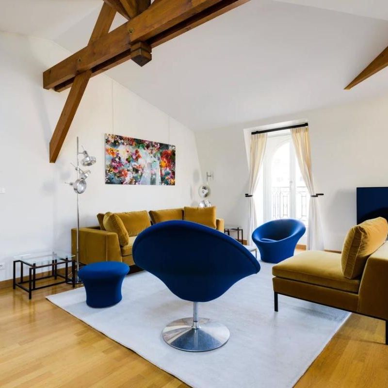 Location Appartement 4 pièces Meublé 119m² PARIS 16ème - Photo 1