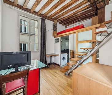 Charmant Studio Bis avec Mezzanine – Bail Civil – 14 Rue Saint-Sauv... - Photo 5
