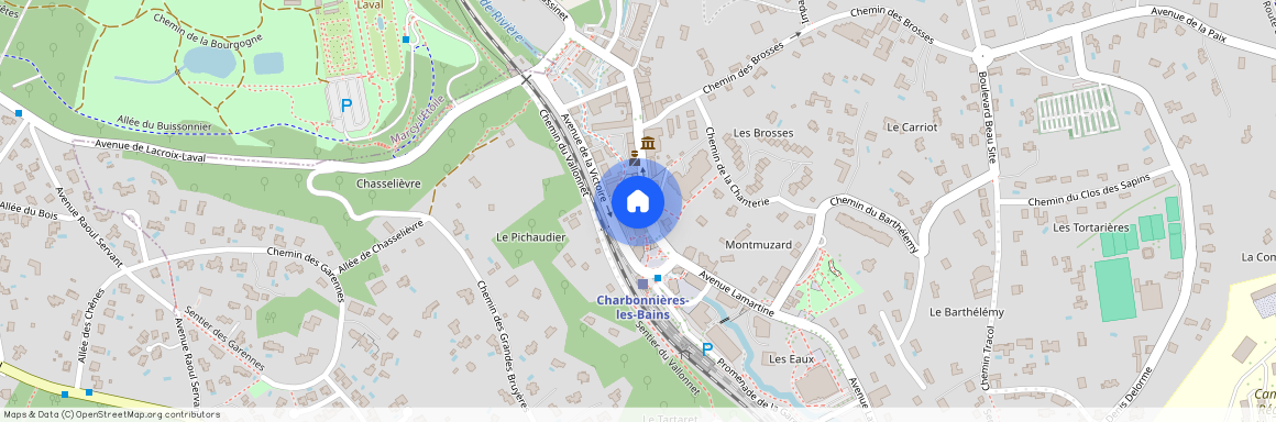 24 AVENUE CHARLES DE GAULLE, CHARBONNIERES LES BAINS