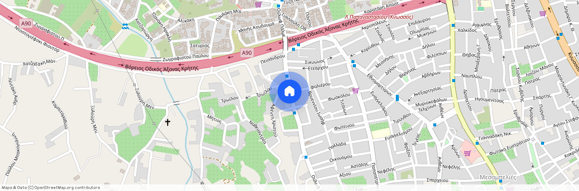 Ούλωφ Πάλμε 42-54, 715 00, Ηράκλειο (714 09), Ηλιούπολη - Κορακοβούνι (Ηράκλειο Κρήτης)