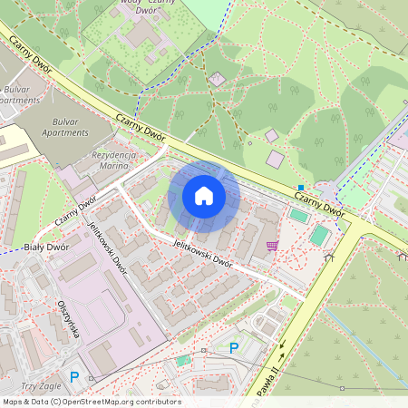 ul. Anastazego Wika-Czarnowskiego, Przymorze Wielkie, Gdańsk, pomorskie