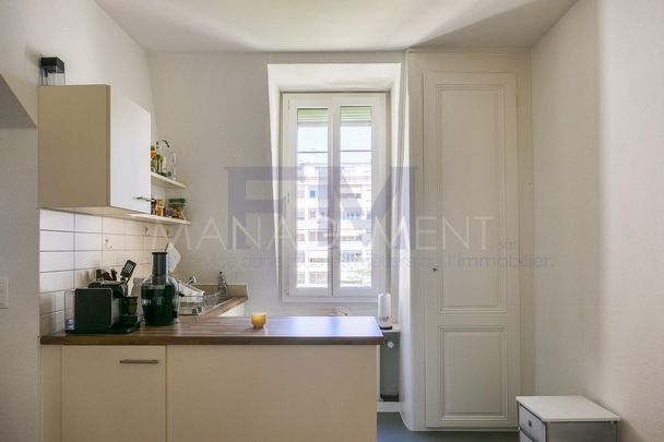 Champel – Rue Monnier - Appartement meublé & équipé de 2 pièces au 3ème étage, env. 70m2 - Foto 1