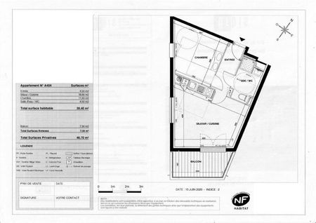 Location Appartement 2 pièces 39m² TOULOUSE 31200 - Photo 3
