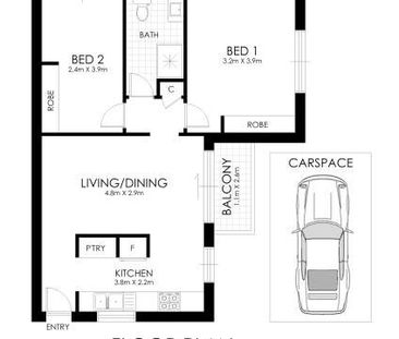 CONVIENTLY LOCATION 2 BEDROOM, 1 BATHROOM, 1 CARSPACE - Photo 6