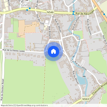 rue du Vert Galant, 2, 7041, Givry