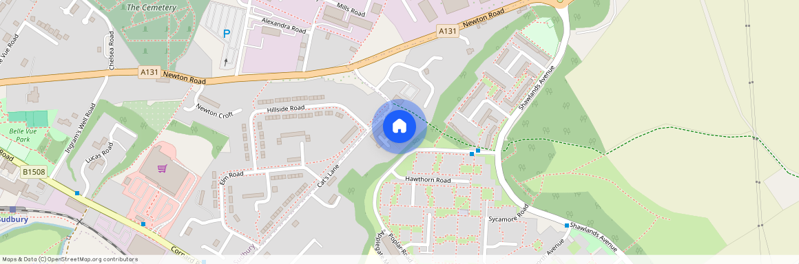 Rye Hill, Sudbury, Suffolk