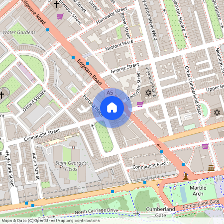 Connaught Street Hyde Park W2