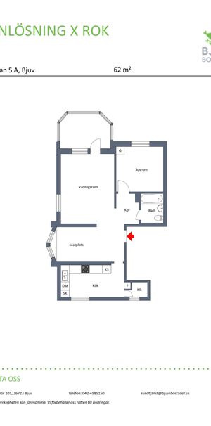 Östergatan 5 A - Foto 1