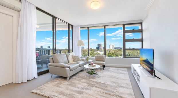 Sunlit Modern Living | Balcony & Secure Parking | Sydney Olympic Park - Photo 1