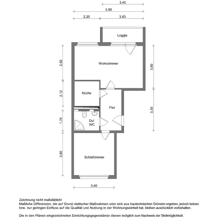 Wohnung Nr. 305/117/11 - Photo 1