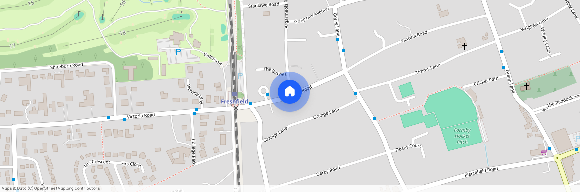 Victoria Buildings, Victoria Road, Formby, L37