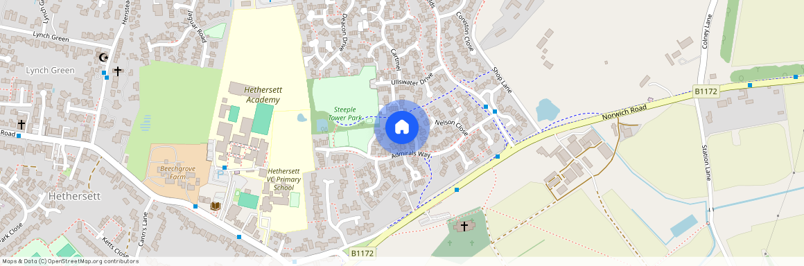 Exmouth Close, Steepletower, Hethersett, NR9
