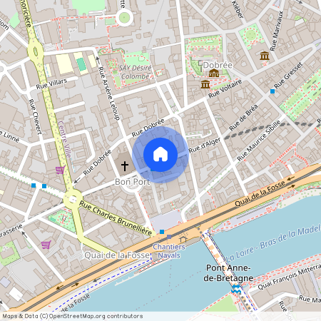 14 bis Rue d'Alger, Nantes, Pays-de-la-Loire, France