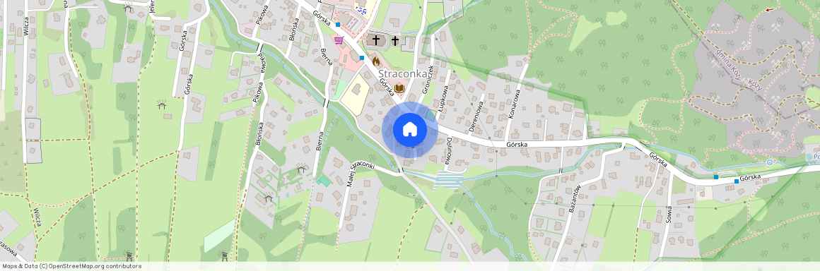 ul. Anyżowa, Straconka, Bielsko-Biała, śląskie