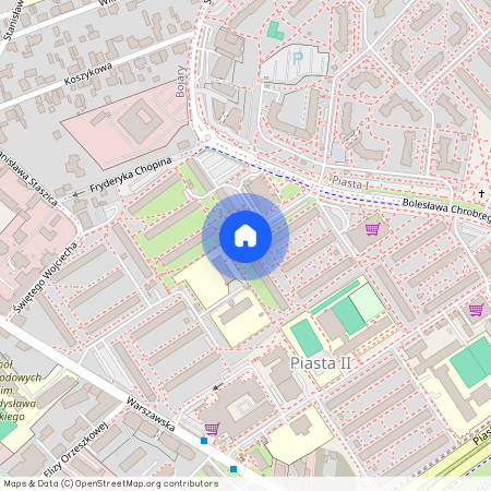 ul. Bolesława Chrobrego, Piasta II, Białystok, podlaskie