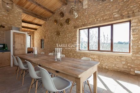 Luberon - Superbe mas à louer avec vue panoramique - Photo 4