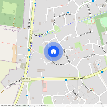 YaxleyOwl End Walk, Peterborough