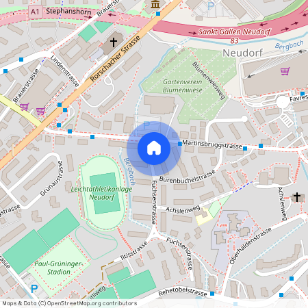 Schweiz, Fuchsenstrasse 1a, 9016, St. Gallen