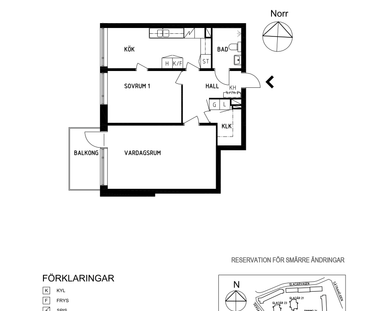 Pinnmovägen 26, våning 4 - Foto 2