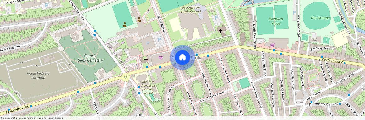 Comely Bank Street, Comely Bank, Edinburgh