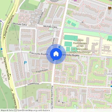 ul. por. Halszki, Kurdwanów, Podgórze Duchackie, Kraków, małopolskie