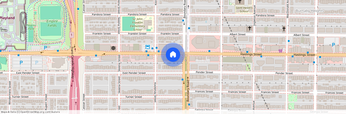 google map, Burnaby, Burnaby, Metro Vancouver, V5K 2A9