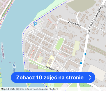 Pierwszy najem, widok na Wisłok z tarasu - Zdjęcie 1