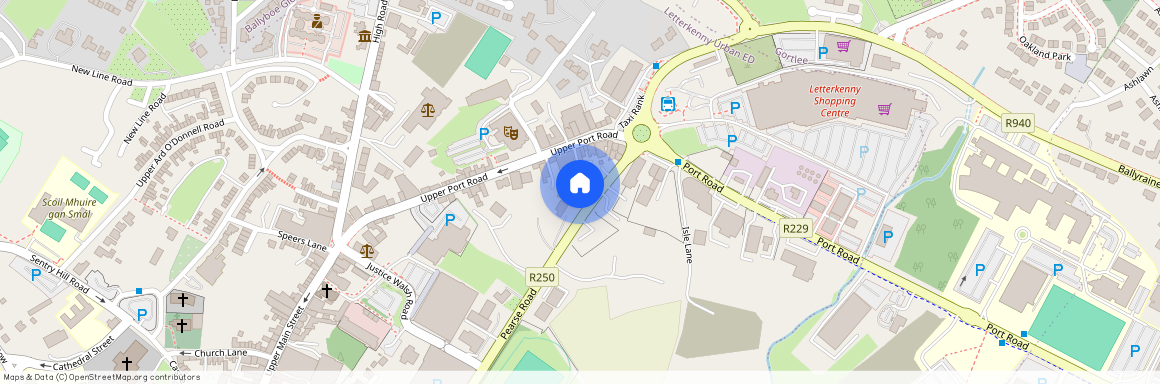 1, Pearse Road, Letterkenny, Co. Donegal, F92 H580, Station House