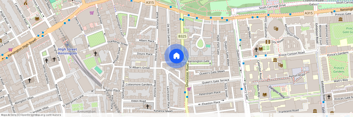 Canning Place Mews London W8, London, W8