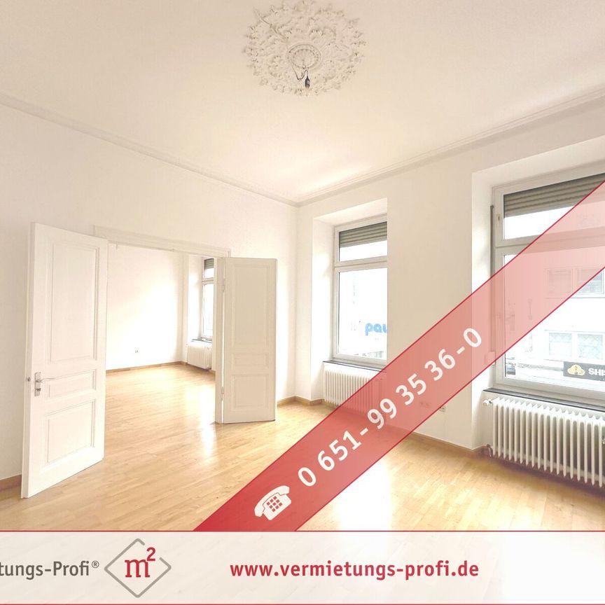 Trier: Charmante Altbauwohnung mit Flügeltür und hohen Decken - Photo 1