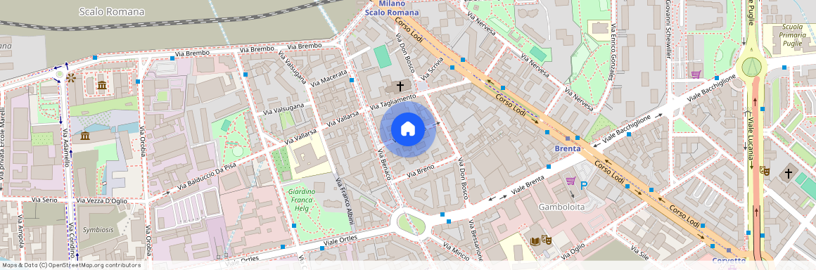 Via Verbano, Milan, Lombardy 20139