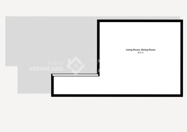 Apartamento T1 em Porto