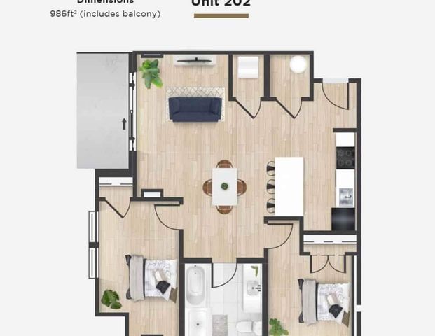 2 CH - 1 SDB - Gatineau - $2,275 /mo - Photo 1
